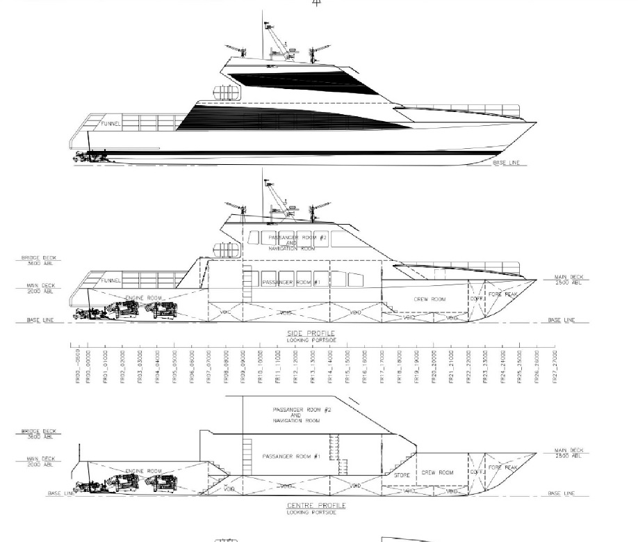 26m Alloy Crew Boat Classification Bki Aluminium Clear Deck Seaboats